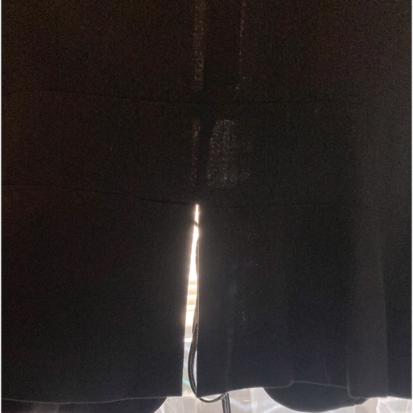 J'Envie collarless blazer leather tie belt - Picture 5 of 11